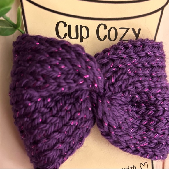 🧶 BUNDLE of (3) Handmade Cup Cozies - Picture 6 of 12